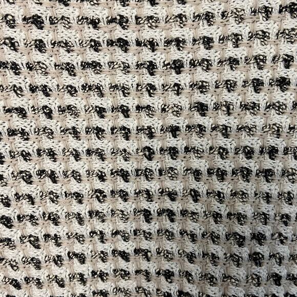 Chico's Black and White Textured Cardigan - Picture 9 of 11